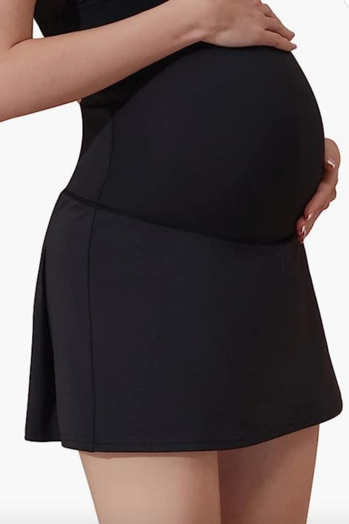 Maternity skorts are a versitile hiking pant option