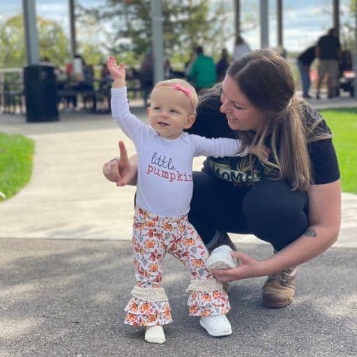 You can celebrate a first birthday without a party at a playground.